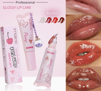 Baume à lèvres effet crème glacée avec pendentif, gloss hydratant, rouge à lèvres hydratant longue durée pour des lèvres pulpeuses