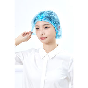 غطاء رأس طبي للاستخدام مرة واحدة من القماش غير المنسوج، شبكة شعر، قبعة للأطباء والجراحين والموظفين - Product Image 4