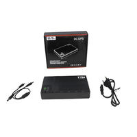Router WiFi Online 5V USB Power Bank Modem Kamera CCTV Baterai Cadangan 10000mAh 24V POE Box 9V 12V DC Mini UPS untuk Router WiFi