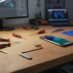 Cable flexible del botón de encendido con lector de huellas dactilares para Samsung Galaxy A23 4G A235F Negro - Product Image 3