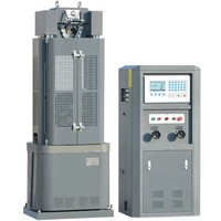 Machine d'essai universelle hydraulique pour matériaux, testeur universel de traction, compression, flexion 600kN pour barres d'armature métalliques WE-600B