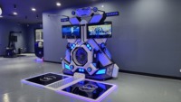 Estación de Realidad Virtual, Juego de Arcade 2 FPS, Arena de Realidad Virtual 9D, Máquina de Caminar VR, Plataforma de Caminar VR, Platoon VR de Pie