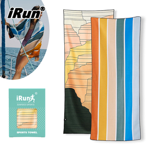 <span class=keywords><strong>IRun</strong></span> personalizado frío entrenamiento gimnasio toalla deportes viajes senderismo al aire libre portátil refrigeración instantánea microfibra Toalla de refrigeración - Product Image 1