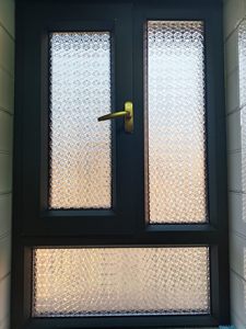 Adesivo in Vetro Rettangolare con Motivo Begonia in Rilievo, Atmosfera <span class=keywords><strong>Vintage</strong></span>, Pellicola Oscurante per Finestre del Bagno, Prodotto in Cina - Product Image 2