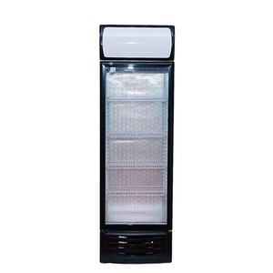 Wholesale Direct Cooling Tempered Glass Single Door Display Freezer Beverage <strong>Redbull</strong> Commercial Refrigerator Display Fridge - Product Image 4