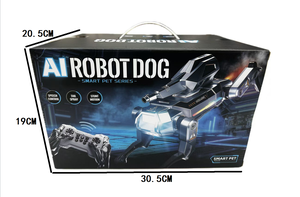 Robot chien éducatif HDX à intelligence artificielle pour enfants (5-13 ans) avec contrôle gestuel, tir de balles d'eau et fonction de pulvérisation de fumée - Product Image 6