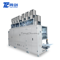 Machine d'emballage de capsules de lessive pneumatique haute vitesse, efficace, écologique et économe en énergie, avec remplissage, scellage et contrôle PLC