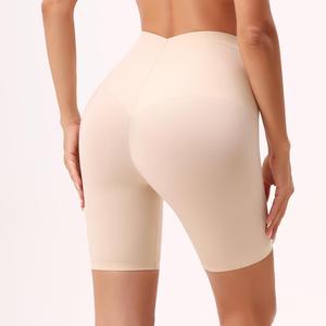 Pantalones cortos antideslizantes sin costuras ultrasuaves 2025 para mujer, bragas cortas informales de cintura alta, bragas <span class=keywords><strong>antirozaduras</strong></span>, <span class=keywords><strong>bandas</strong></span> para <span class=keywords><strong>muslos</strong></span>, vestidos moldeadores - Product Image 6