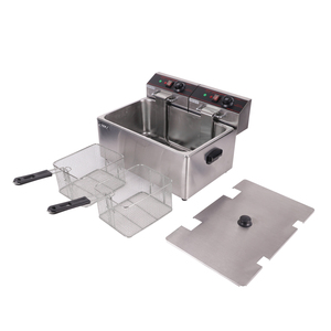 Gran capacidad 12L Comercial Eléctrico Tornato Patata/Donut/Embudo Tarta Freidora - Product Image 4
