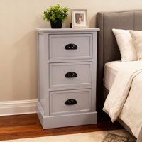Vente directe d'usine, commode de rangement en bois naturel blanc pour le bureau, armoire de rangement multifonctionnelle pour le salon