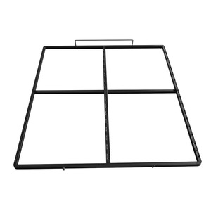 Esle Bed <b>Frame</b> Black Metal Zinc Alloy Industrial Design Bedroom Furniture Support <b>Frame</b> - Product Image 4