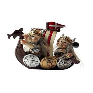 Figurine personnalisée en résine, souvenir nordique danois, Viking, <span class=keywords><strong>Sirène</strong></span>, Nyhavn, Décoration d'intérieur, Ornement de bureau 3D, Troll, Cadeau - Product Image 1