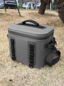 Grande Capacité Souple TPU Glacière Étanche Portable Isolé Vin Sacs Fermeture Éclair Écologique EVA Nylon Durable pour Voyage - Product Image 6