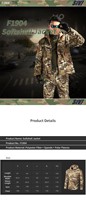 Veste tactique imperméable pour hommes, blouson bombardier coupe-vent chaud Chaqueta Tactico, manteau à capuche camouflage, veste souple américaine