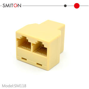 ตัวแยกสัญญาณเครือข่าย RJ45 Ethernet LAN แบบ Y <span class=keywords><strong>3</strong></span> พอร์ต ตัวเชื่อมต่อ <span class=keywords><strong>2</strong></span> in 1 RJ45 - Product Image 5