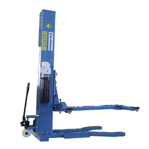 Su misura 2.5Ton mobile singolo Post in acciaio auto ascensore CE sistema idraulico certificato per uso Garage <span class=keywords><strong>a</strong></span> casa - Product Image 1