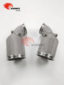 Downpipes de qualité supérieure, blindés thermiquement, pour Porsche 4.0T V8 |   Catalyseurs sportifs 200/300 cellules |   Isolation Thermique Avancée - Product Image 1