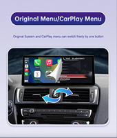 Layar Multimedia Linux 12,3 inci untuk BMW Seri 1/2/3/4 F20 F21 F22 F23 F30 F31 F33 F36 CIC NBT EVO Wireless CarPlay Android Auto