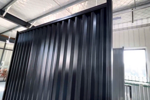 Customized Black Powder Coated Metal <strong>Garden</strong> <strong>Fence</strong> Panel <strong>Temporary</strong> Colorbond Fencing for Australia - Product Image 1
