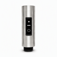 Tête de rechange universelle pour robinet de cuisine à double jet en nickel brossé