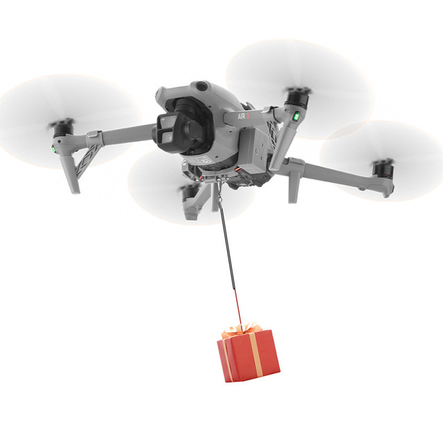 Airdrop System for DJI Air3/Air 3S Fishing Drone with Bait Transport Release Drop Payload Dropping Quick Release Thrower