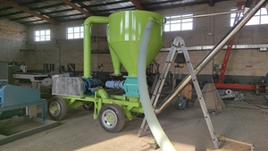 Son verimlilik pnömatik tahıl emme makinesi sıcak satış boşaltma makinesi toz için tahıl vakum konveyör - Product Image 4