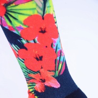 Chaussettes de sport personnalisées imprimées par sublimation, impression numérique 3D, chaussettes de basket-ball, vente en gros, logo personnalisé