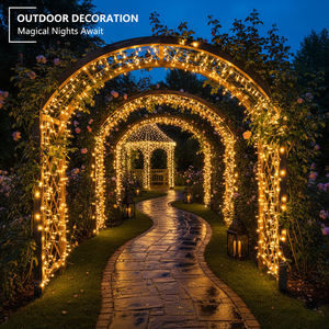 Led Fairy String <strong>Lights</strong> <strong>Christmas</strong> Street <strong>Tree</strong> Decoration <strong>Outdoor</strong> Waterproof Garden Courtyard Wedding Pary <strong>Christmas</strong> <strong>Light</strong> - Product Image 4