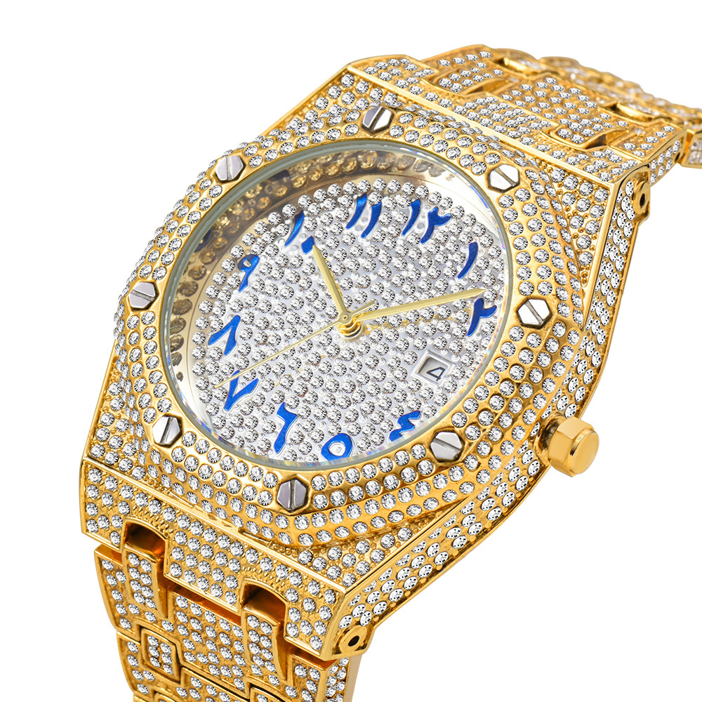 Factory Mens Goldlis Japan Movt Quartz Stainless Steel Caseback Watch ...