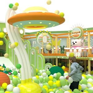 Aoleao Custom Candy Theme Play Equipment Games Soft Indoor Playground with <b>Slides</b> for Kids Amusement Park CE TUV Certified - Product Image 2
