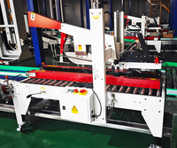 Ligne de production d'emballage automatique de cartons pour bouteilles, boîtes en plastique/papier/métal/verre, vitesse et capacité personnalisables