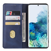 Funda Tipo Cartera de Cuero PU Premium para Samsung S20 - Funda con Soporte para Teléfono, Ranuras para Tarjetas, Cierre Magnético y Protección Contra Impactos
