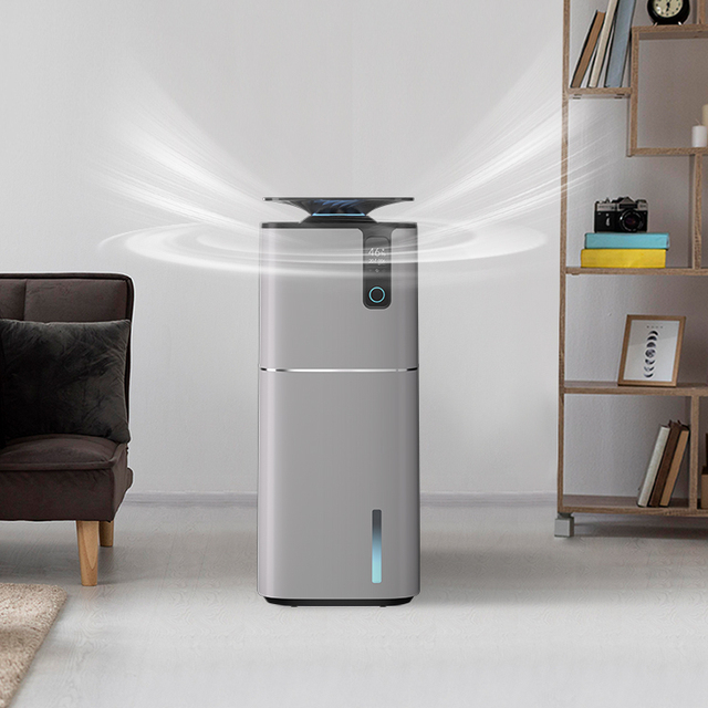 OEM ODM Customized APP Control Portable 2 in 1 Humidifier Air Purifier for Home Office