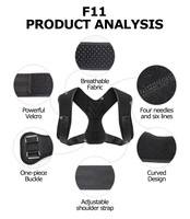 Nouvelle Ceinture de Soutien Dorsal Universelle, Corset Correcteur de Posture, Gaine Amincissante, Protection Sportive des Épaules