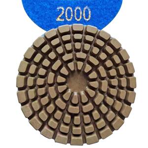 איכות טובה למכירה <span class=keywords><strong>4</strong></span> אינץ 'חד 50 # שרף שחיקה כרית ליטוש אבן רצפת בטון אבן - Product Image 4