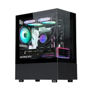 Vỏ máy tính chơi game RGB MATX ITX hiện đại bán chạy nhất của Herder, có thể tùy chỉnh, mặt kính cường lực, giá bán buôn - Product Image 3