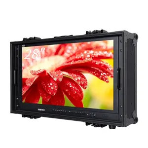28 "4K अल्ट्रा-HD संकल्प ले जाने-पर प्रसारण निदेशक मॉनिटर सीसीटीवी निगरानी और फिल्में बनाने के लिए 4K280-9HSD-CO
