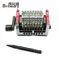 Nouvelle machine de numérotation à 8 chiffres pour machine d'impression offset, mode de numérotation inversée 98765...
