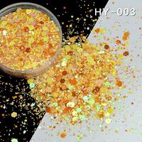 Poudre de paillettes holographiques arc-en-ciel en gros, super brillante, flocons mélangés pour nail art, résine, shaker, squishy, bricolage, artisanat, décoration en vrac
