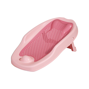 Asiento de Soporte Plegable para Bañera de Bebé con Base Antideslizante, Bañera para Recién Nacidos de 0 a 3 Años con Soporte - Product Image 6