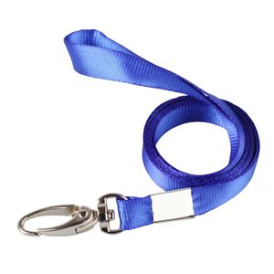 สายคล้องคอโพลีเอสเตอร์แบบกำหนดเองพร้อมโลโก้ขายส่งจากโรงงาน ปรับความยาว กว้าง สี และอุปกรณ์เสริมได้ตามต้องการ สำหรับงานแสดงสินค้า - Product Image 1