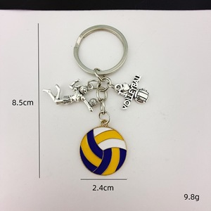 Volleyball Keychain Diving Player Charm Key <b>Ring</b> Accessories Volleyball Pendant Sports Souvenir Gift for Volleyball Lovers - Product Image 6