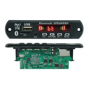 Módulo MP3 <span class=keywords><strong>Bluetooth</strong></span> de 3W y 3W, amplificador de salida AMP, placa decodificadora de circuito MP3, DC6V-32V - Product Image 1
