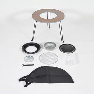 Outdoor Portable <b>Folding</b> Barbecue <b>Table</b> Modern Metal & Plastic Design for Hotel Use - Product Image 5