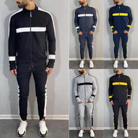 Vêtements de sport pour hommes en gros, en vrac, personnalisés, ensemble de survêtement de football, jogging, survêtement pour hommes