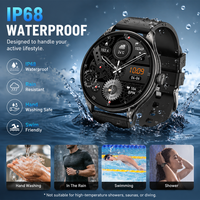 Smartwatch Y9 per Esterni con Chiamate BT, Monitoraggio Frequenza Cardiaca e Sonno, IP68, Unisex, Supporto Android, Logo Personalizzabile, 5-10 Giorni di Autonomia
