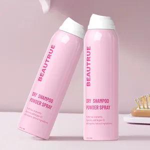 Kein Waschen Private Label Entfernen Entwirren und Öl Geben Haar glanz Puder Spray Haar Styling Trocken shampoo