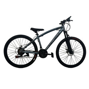Freno de disco doble de bicicleta de montaña de 26 pulgadas de acero de alto carbono popular con 21 engranajes de velocidad <span class=keywords><strong>MTB</strong></span> - Product Image 1