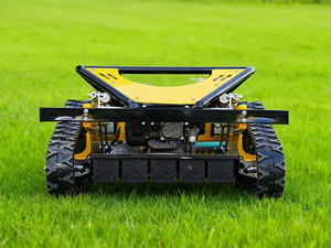 Robot <span class=keywords><strong>Cortacésped</strong></span> Doméstico - Pala Automática con Altura Ajustable para Trabajos de Jardinería, Robot <span class=keywords><strong>Cortacésped</strong></span> con Control Remoto - Product Image 4