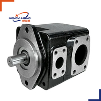 Pompe à palettes hydraulique Denison T6C T6D T6E T6C-025 T6D-045 T6E-052, pompe à palettes simple pour machine de moulage par injection et groupes d'alimentation